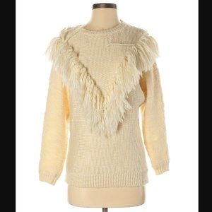 Trina Turk Lilee Fringe Sweater XS